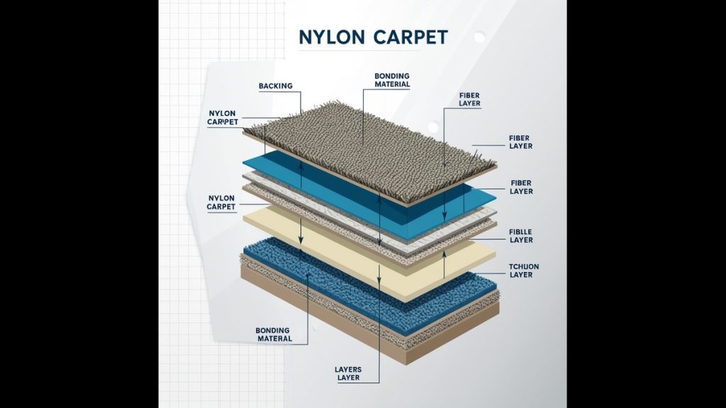 Structre of nylon carpet