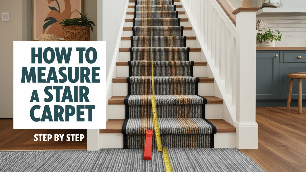 Measure a Stair Carpet